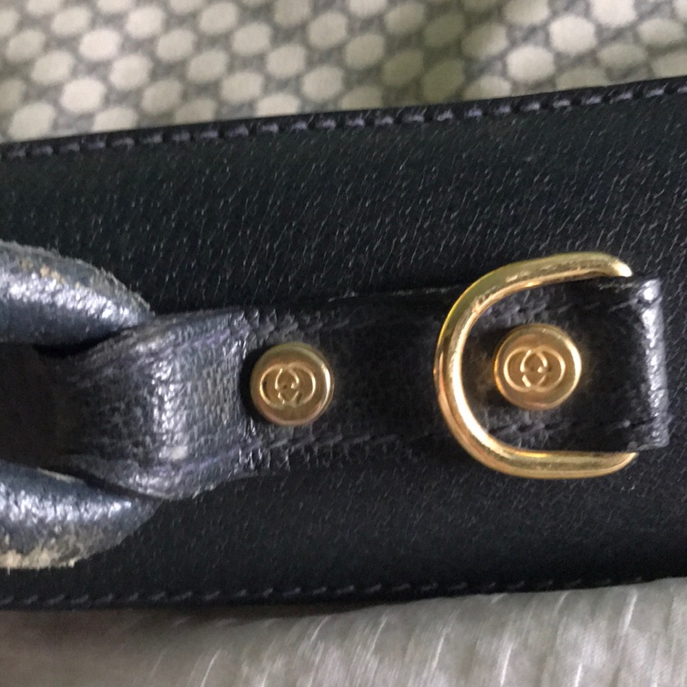 Vintage original Gucci Blue Monogram Garment Bag. - Picture 5 of 8